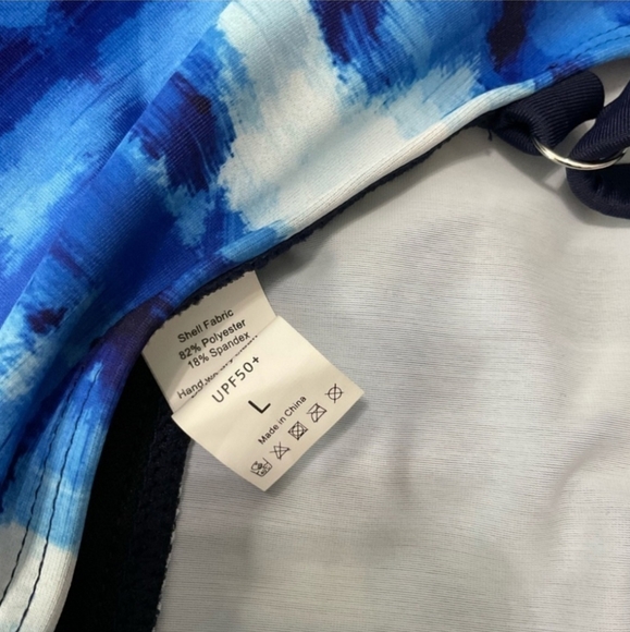 MY Charmo Tankini Swimsuit Size Large - Picture 3 of 4